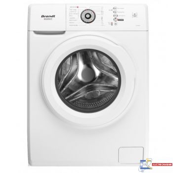 Lave Linge Frontale BRANDT 8 Kg Blanc 1200Trs - A+++ - BAL82WW - Blanc