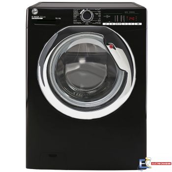 Lave linge Hoover H-WASH 300 LITE H3WS4105TCBE-04 - 10.5 KG Smart  1400 trs - Noir + ASPIRATEUR BALAI PROVA offerte