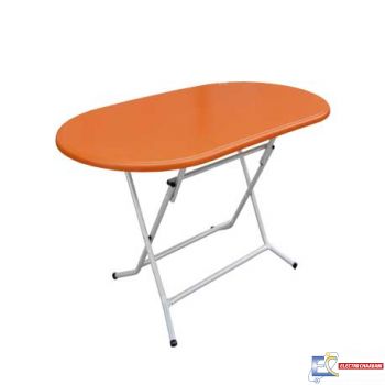 Table Pliante Ovale SOTUFAB 120×65 cm WERZALIT - Pistache - TC0056PIST