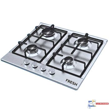 Plaque de Cuisson Encastrable FRESH SHF-408X 4 Feux 60cm - Inox