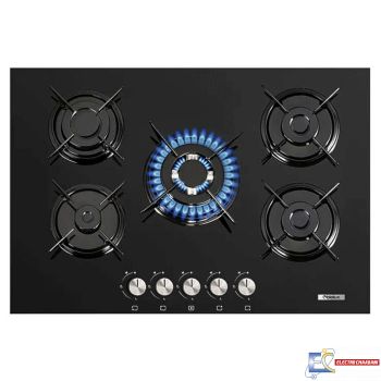 Plaque de Cuisson Encastrable BIOLUX M7552VN 5 Feux - Noir