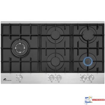 Plaque de cuisson MONTBLANC - PDS90/5 - 5 Feux 90 cm - Inox