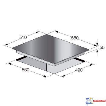 Plaque de cuisson FOCUS électrique vitro Induction TORNADO