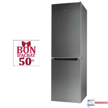 Réfrigérateur Combiné Whirlpool WFNF81EOX1 320L NoFrost - Inox