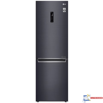 Réfrigérateur Combiné LG GR-B459NQFM 374 Litres NoFrost - Noir Mate