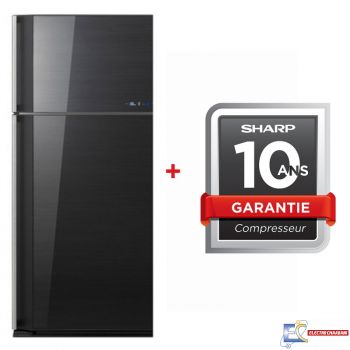 Réfrigérateur SHARP SJ-GV58A-BK 525 Litres NoFrost - Noir