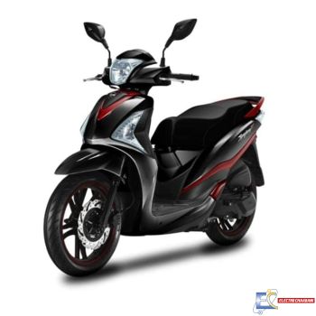 SCOOTER SYM SYMPHONY ST 125 - 125 CC - NOIR / ROUGE