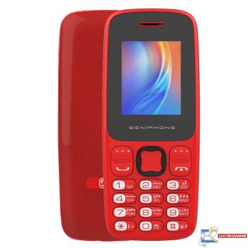 Téléphone Portable GENIPHONE A2 Mini - Rouge