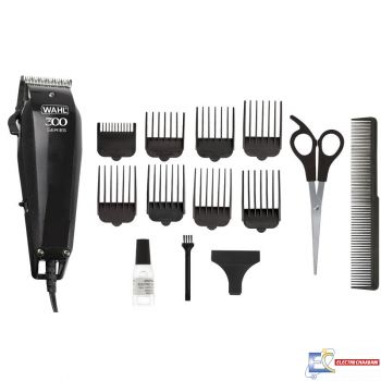 Tondeuse à Cheveux WAHL 300 Series avec 15 Pièces - Noir - 09247-1316