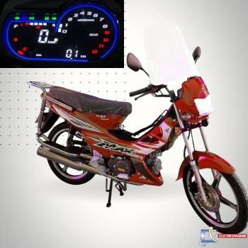 Motocycle FORZA BBM Forza Compteur Digital 107CC - ROUGE