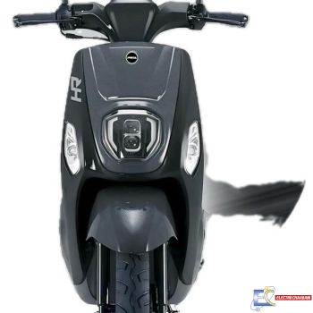 SCOOTER PISTA HR 110CC - NOIR / CARBONE  ( CARTE GRISE)