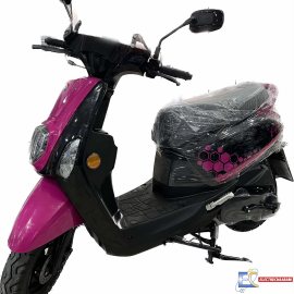 SCOOTER PISTA HR 110CC - NOIR/ROSE ( CARTE GRISE)