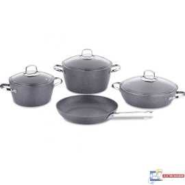 Set De Cuisine Korkmaz A2892 Granite 7 Pièces