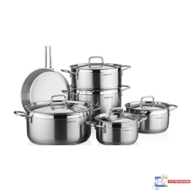 Set De Cuisine Korkmaz Alpha A1998 10 Pièces Inox