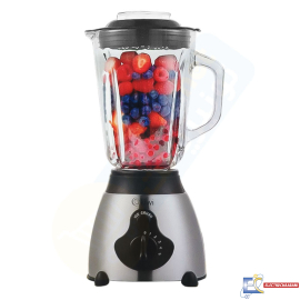 Blender Kiwi EN VERRE 1.5L  600W  AVEC MOULIN - Blanc - KSB-2262