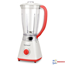 Blender Techwood TBL-775 - 1.5L - 450W - Rouge & Blanc