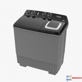 Machine à Laver Semi Automatique BIOLUX DT101S 10Kg – Silver