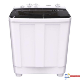 Lave Linge Semi-Automatique TORNADO TWH-Z12DNE-W 12Kg - Noir