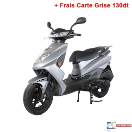 Scooter ZIMOTA SINUS 124cc - Gris Brillant