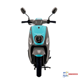 SCOOTER PISTA HR 110CC - BLANC/BLEU ( CARTE GRISE)