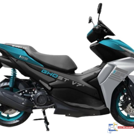 SCOOTER GHOST V7 125CC - BLEU/GRIS